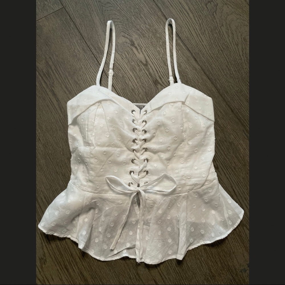 Brand: 4SI3NNA | Size: SMALL | Color: White